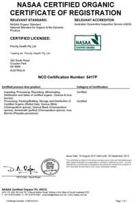 Priority Health is now a NASAA Certified Organic Company